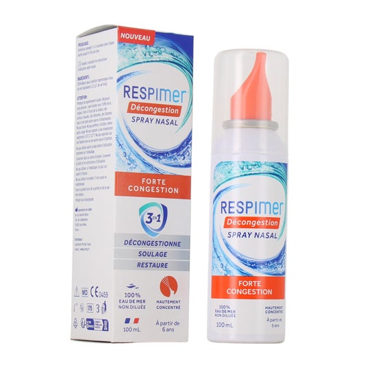 Respimer Spray Nasal Descongestionante Forte 3 em 1 100 ml