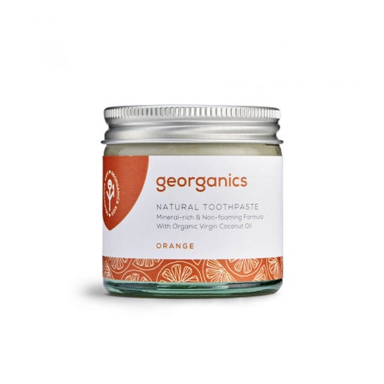 Georganics Pasta Dentes Mineral Laranja Creme 60ml