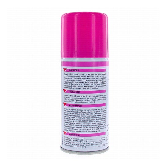 Vetoquinol Tiquanis Habitat Difusor Automático Inseticida Fogger 100 ml