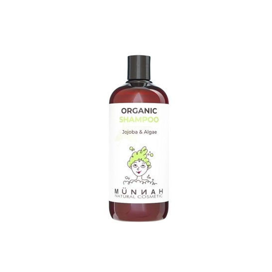 Münnah Natural Cosmetic Bio Champô Jojoba Algas 500ml