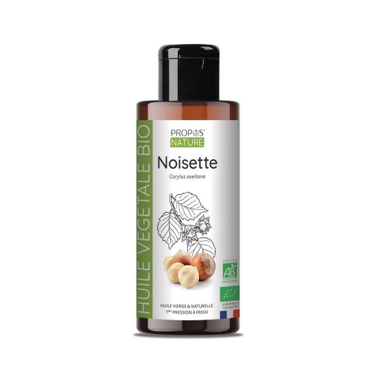 Proposta de Óleo Vegetal Orgânico de Avelã da Natureza 100ml