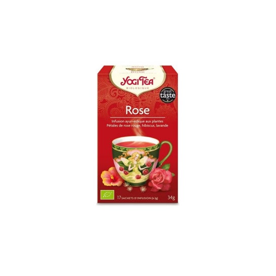 Chá de Yogi Rosa 17 Sacos 34G
