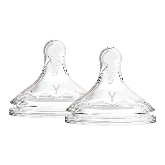 Forma De Boca Larga De Tatuagem De Silicone Do Dr. Brown Em Y + 9 meses 2uds Forma De Boca Larga De Tatuagem De Silicone Do Dr. Brown Em Y + 9 meses 2uds