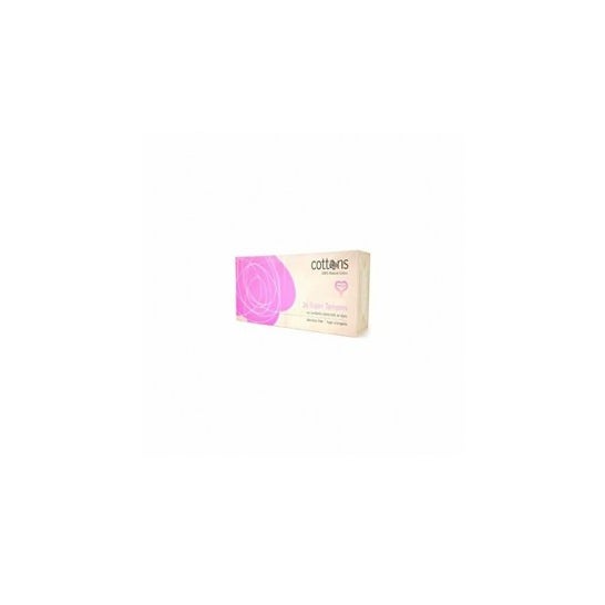 Absorção digital de algodão absorvente super 16uds