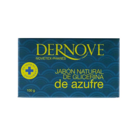 Dernove Natural Glicerina E Sabonete De Enxofre 100g