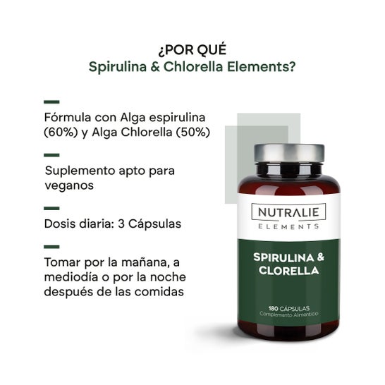 Nutralie Espirulina & Chlorella 180caps