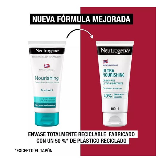 Neutrogena® Creme Pés Secos 100ml Neutrogena® Creme Pés Secos 100ml