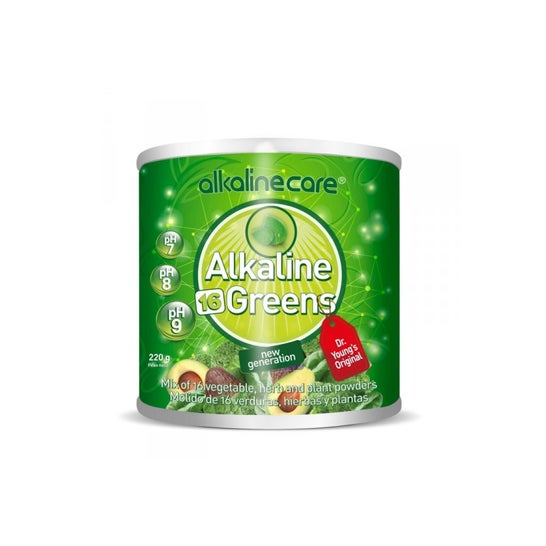 Verduras 220 G (16 Greens) Cuidados Alcalinos