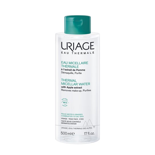 Uriage água micelar pele oleosa 500ml