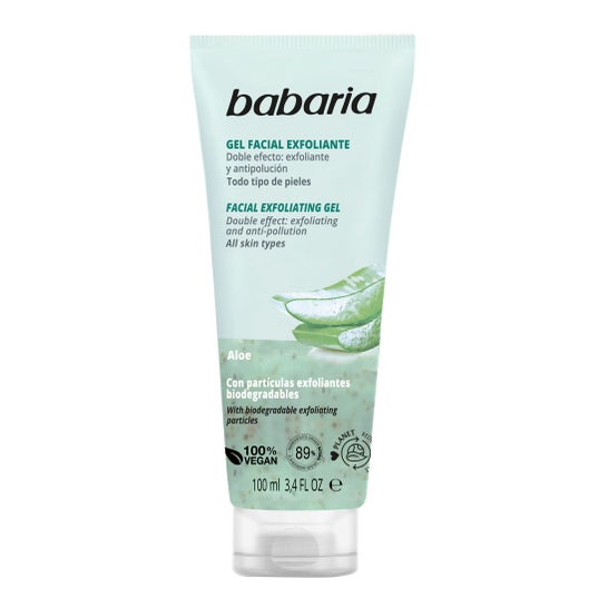 Babaria Aloe Vera Gel Esfoliante Todos os Tipos de Pele 150ml