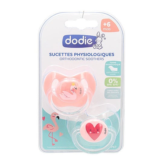 Dodie Pacifier Silicone Fisiológico Duo Jungle Pacifier +6 meses