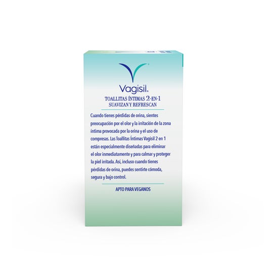 Vagisil Incontinence Toallitas 12uds
