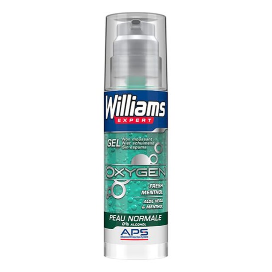 Williams Oxygen Shaving Gel Pele Normal Aloé Vera 150 ml