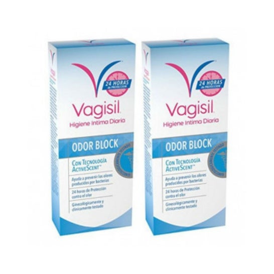 Vagisil Higiene Intima Odor Block Pack 2 X 250ml