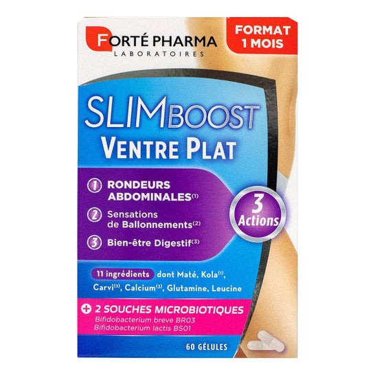 Forte Pharma Slimboost Barriga Fina 60 Cápsulas