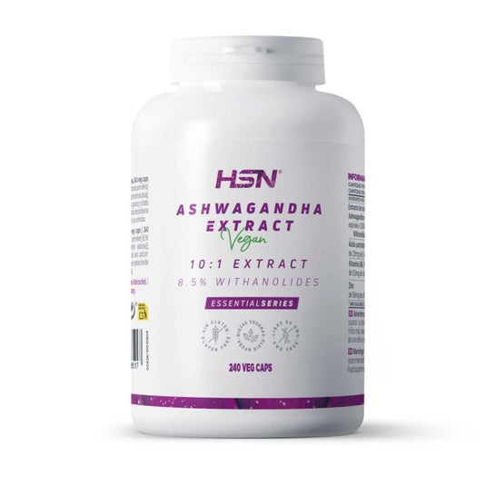 HSN Extracto de Ashwagandha 10:1 400mg 240vcaps