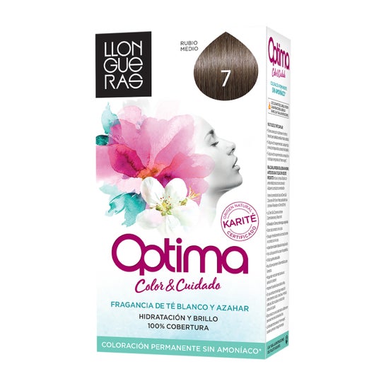 Llongueras Optima Hair Dye N7 Medium Blonde 1ud
