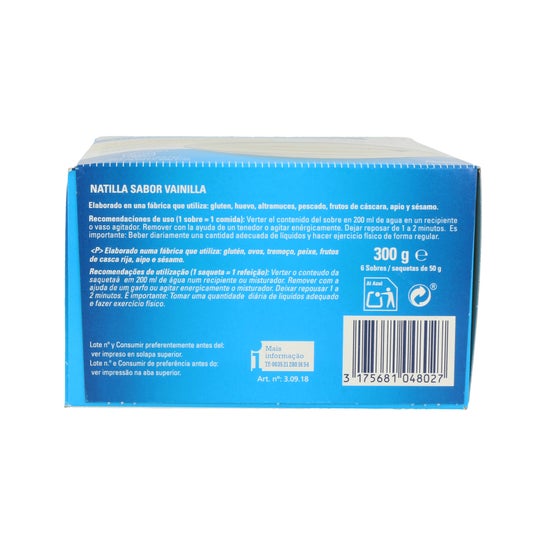 Bifado de baunilha biforme 6 sobresx50g