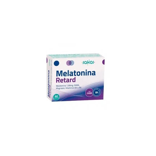 Sakai Melatonina Retard 60comp Sakai Melatonina Retard 60comp