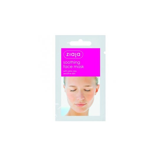 Máscara Facial Ziaja Calming com Argila Rosa 7ml