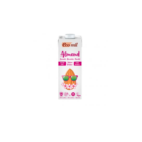Ecomilleche Ecológico De Amêndoa Natural Com 1l De Proteína
