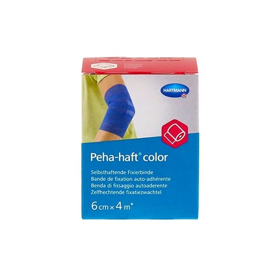 Faixa de Peha-Haft azul 6cmx4m 1ud