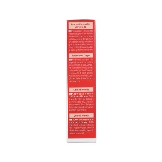 Weleda óleo corporal de romã 100ml
