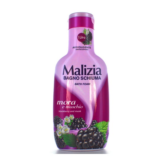 Malizia Gel Espuma Banho Amora & Muschio 1000ml