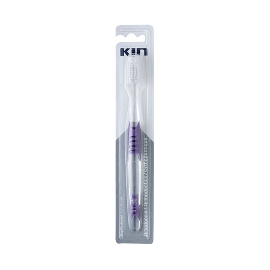 Kin escova de dentes ortodôntica