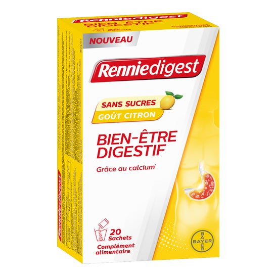 Bayer Renniedigest Bem-Estar Digestivo Limão 20 Saquetas