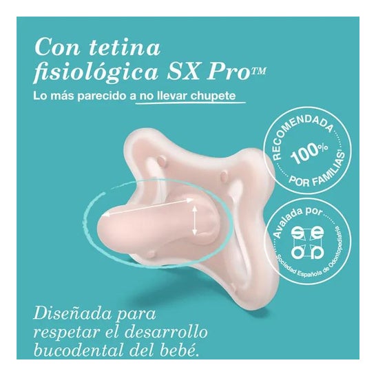 Suavinex Silicone Soother Fisiológico Sx Pro Zero 0 6m 1ud Suavinex Silicone Soother Fisiológico Sx Pro Zero 0 6m 1ud