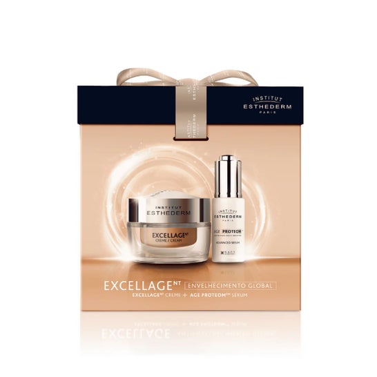 Esthederm Coffret Excellage Creme + Age Proteom Sérum