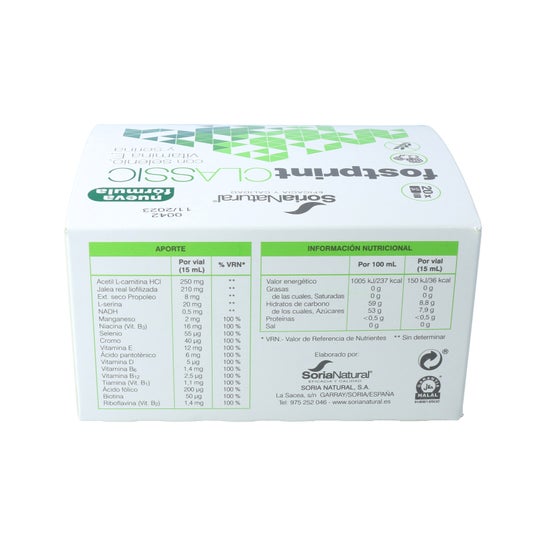 Soria Natural Fost Print Classic 20 frascos