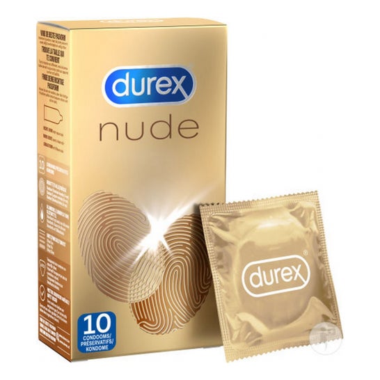 Durex Nude Original Preservativos 10uds