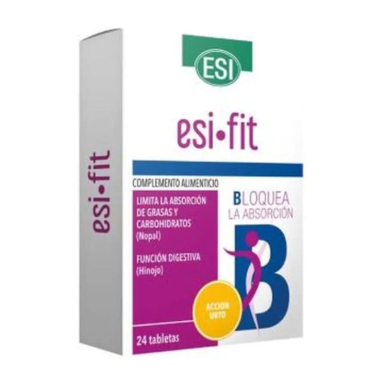 ESI Fit Block Absorção Urto Action 24 Tablets ESI Fit Block Absorção Urto Action 24 Tablets