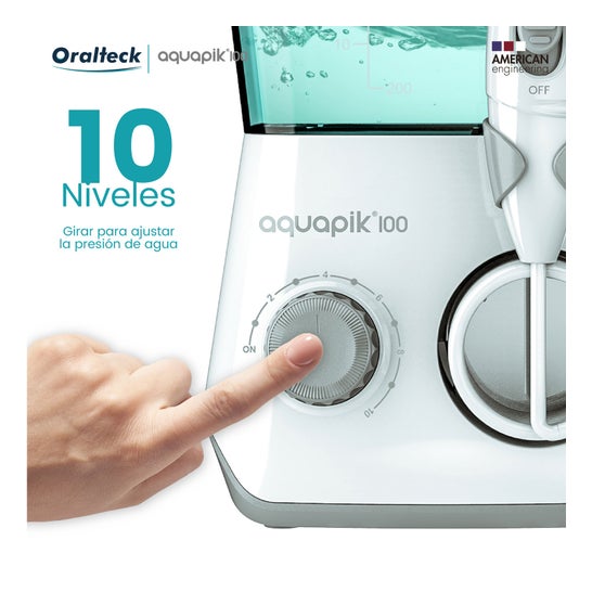 Aquapik 100 Irrigador Dentário e Nasal com 7 Bicos