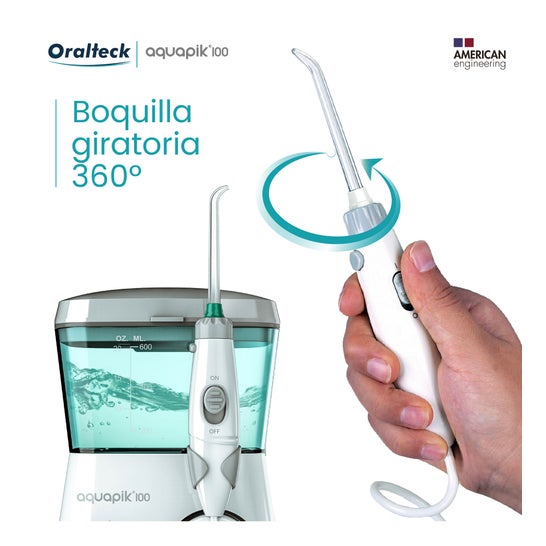 Aquapik 100 Irrigador Dentário e Nasal com 7 Bicos