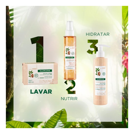 Sabonete Creme de Klorane Fleur de Cupuaçu 100g