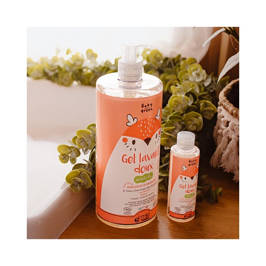 Mkl Green Nature Baby Green Gel de Limpeza Suave Bio 1L Mkl Green Nature Baby Green Gel de Limpeza Suave Bio 1L