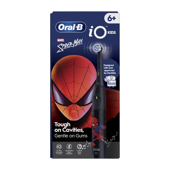 Oral-B IO Kids Marvel Spiderman Escova Dentes 6A e+ 1 Unidade