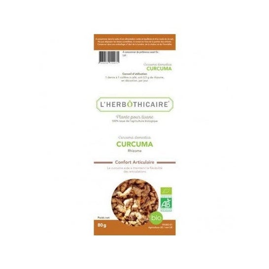 O Chá de Ervas Herbothicaire Turmericano 80g