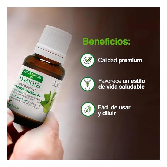 Soria Natural Aceite Esencial De Menta 15ml Soria Natural Aceite Esencial De Menta 15ml