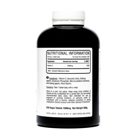 Hivital Foods Vitamin C 1000 Mg Hivital,