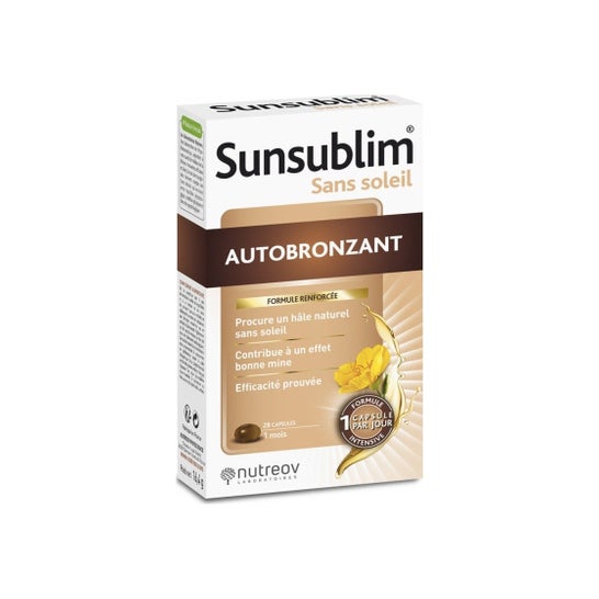 Nutreov sunsublim autobronzeador 28 caps