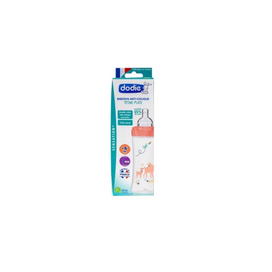 Dodie Sensation Baby Bottle 330ml Garden 1ud