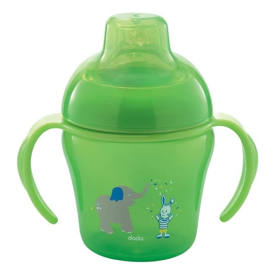 Dodie Learning Cup Silicone Verde 200ml +6 meses