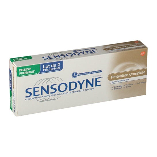 Sensodyne Protection Complète 75Ml X2 SENSODYNE, 2 x 75Ml