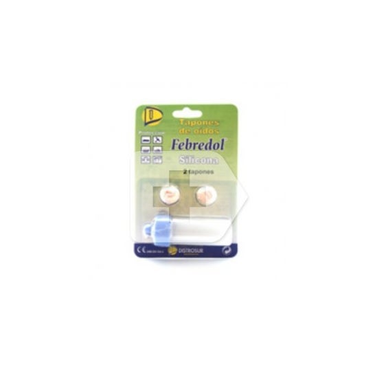 Plugues auriculares de silicone Febredol ™ 2uds