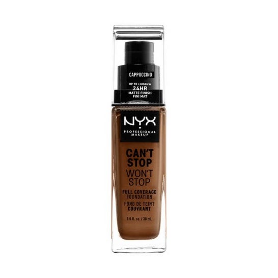 NYX Can'T Stop Won'T Stop Full Coverage Foundation #Sienna 30 ml