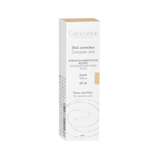 Avène Couvrance stick corrector amarelo SPF20+ 1ud